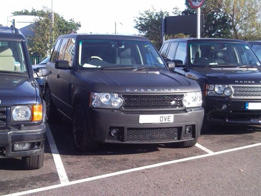 Spotted Today at Stratstones Matt Black FFRR Overfinch