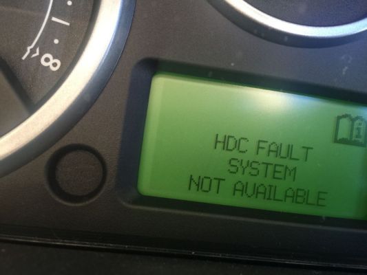 RRSPORT.CO.UK • View topic HDC Fault System Not