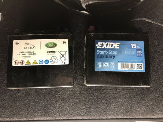 2014 range rover shop auxiliary battery